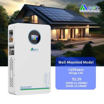 良い価格 LiFePO4エネルギー貯蔵とRS485通信ポートを備えたスマートホーム蓄電システム オンライン